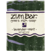 Zum Bar Soap, Goat's Milk, Lavender-Mint - 3 Ounce 