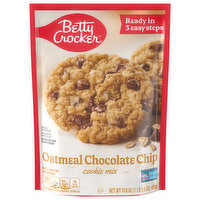 Betty Crocker Cookie Mix, Oatmeal Chocolate Chip - 17.5 Ounce 