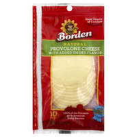 Borden Cheese Slices, Provolone - 10 Each