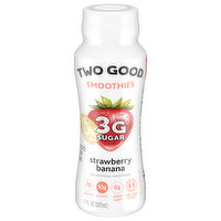 Two Good Smoothies, Strawberry Banana - 7 Fluid ounce 