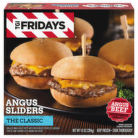 TGI Fridays Angus Sliders, The Classic - 10 Ounce 