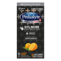 Pedialyte Orange Breeze Electrolyte Powder Packets