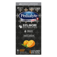 Pedialyte Orange Breeze Electrolyte Powder Packets - 3.6 Ounce
