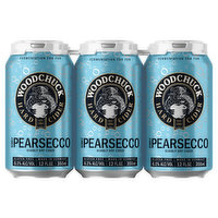 Woodchuck Dry Cider, Bubbly Pearsecco, 6 Pack - 6 Each 