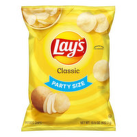 Lay's Potato Chips, Classic, Party Size - 15.25 Ounce
