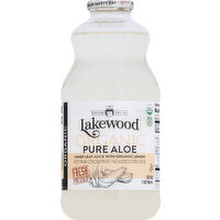 Lakewood Juice, Organic, Pure Aloe - 32 Ounce 