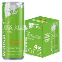 Red Bull Summer Edition Energy Drink, Curuba Elderflower, 80mg Caffeine, 8.4 fl oz