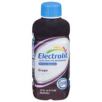 Electrolit Electrolyte Beverage, Grape, Premium Hydration - 21 Fluid ounce 