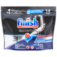 Finish Dishwashing Detergent, Automatic, Quantum - 14 Each 