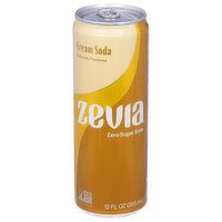 Zevia Cream Soda, Zero Sugar