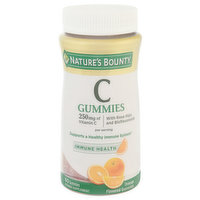 Nature's Bounty Vitamin C, 250 mg, Gummies, Orange Flavored