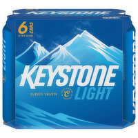 Keystone Light Beer - 6 Each 