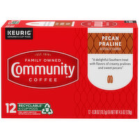 Community Pecan Praline Coffee Single-Serve Cups - 4.5 Ounce 