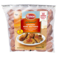 Tyson Chicken Wing Sections, All Natural - 40 Ounce 