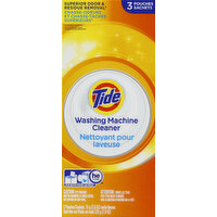 Tide Washing Machine Cleaner, Pouches - 3 Each 