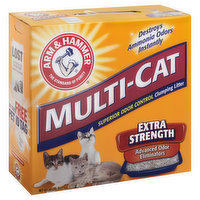 Arm & Hammer Clumping Litter, Extra Strength, Multi-Cat - 20 Pound 