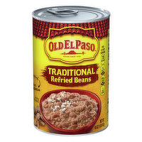 Old El Paso Refried Beans, Traditional - 16 Ounce 