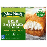 Mrs. Paul's Fish Fillets, Beer Battered