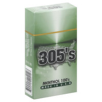 305's Cigarettes, Menthol, 100's - 20 Each 