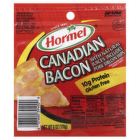 Hormel Bacon, Canadian, Fully Cooked - 6 Ounce 