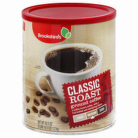 Brookshire's Coffee, Ground, Classic Roast, Medium - 11.3 Ounce 