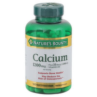 Nature's Bounty Calcium, 1200 mg, Rapid Release Softgels