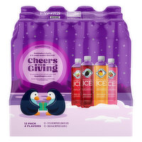 Sparkling Ice Sparkling Water, Zero Sugar, 4 Flavors, 12 Pack