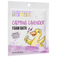 Aura Cacia Foam Bath, Calming, Lavender Essential Oil - 1 Each