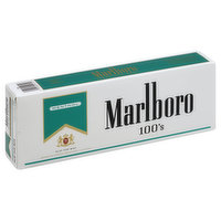 Marlboro Black Gold Pack Cigarettes, 100's, Flip-Top Box