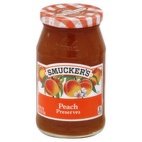 Smucker's Preserves, Peach - 18 Ounce