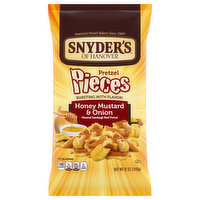 Snyder's of Hanover Pretzels Pieces, Honey Mustard & Onion - 12 Ounce 
