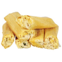 Fresh Chicken Tomatillo Tamales - 1 Each 