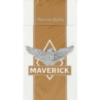 Maverick Cigarettes, Gold Box, 100s - 20 Each 