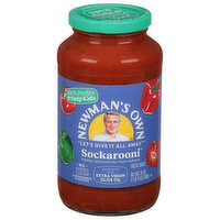 Newman's Own Pasta Sauce, Sockarooni - 24 Ounce 