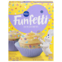 Pillsbury Cake Mix with Candy Bits - 15.25 Ounce 