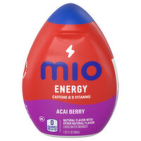 MiO Energy Liquid Water Enhancer, Acai Berry Storm - 1.62 Fluid ounce 