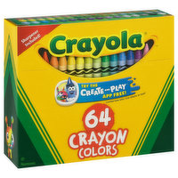 Crayola Crayon Colors, Nontoxic - 64 Each 