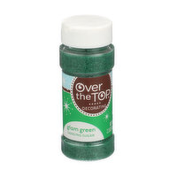 Over The Top Glam Green, Sanding Sugar - 2.3 Ounce 