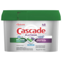 Cascade Dishwasher Detergent, Fresh Scent, Actionpacs - 48 Each 