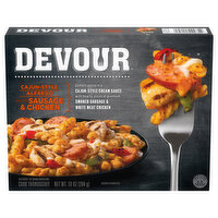 Devour Alfredo, with Sausage & Chicken, Cajun-Style - 10 Ounce 