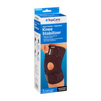 Topcare One Size Maximum Support Open Patella Adjustable Knee Stabilizer