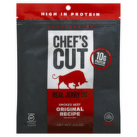 Chef's Cut Jerky, Smoked Beef, Original Recipe - 2.5 Ounce
