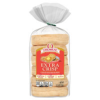 Oroweat English Muffins, Extra Crisp, Sliced - 6 Each