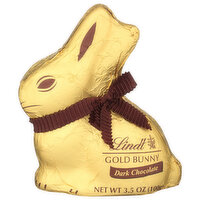 Lindt Gold Bunny, Dark Chocolate - 3.5 Ounce 