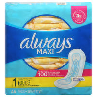 Always Discreet Pads, Moderate 4, Lightly Scented 66 ea, Incontinence