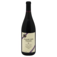 Alexander Valley Pinot Noir, Alexander Valley, Sonoma County, 2008 - 750 Millilitre 