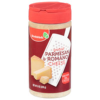 Brookshire's Grated Cheese, Parmesan & Romano - 8 Ounce 