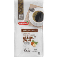 Brookshire's Coffee, Ground, Light Roast, Hazelnut Creme