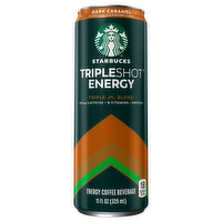 Starbucks Energy Coffee Beverage, Dark Caramel - 11 Fluid ounce 