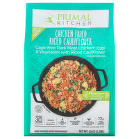 Primal Kitchen Riced Cauliflower, Chicken Fried - 20 Ounce 